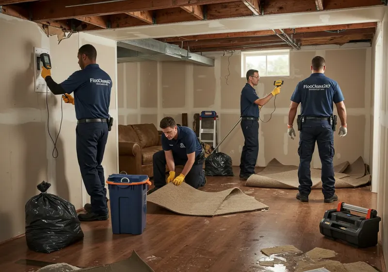 Flood DamageMaterial Assessment and Debris Removal process in Hickam Field, HI